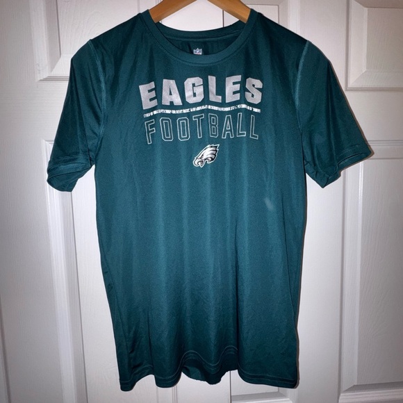 NFL Other - Philadelphia Eagles NFL Football Green Performance T-Shirt | Size L (14/16)